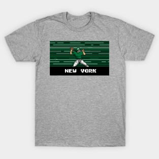 8-Bit Quarterback - New York T-Shirt